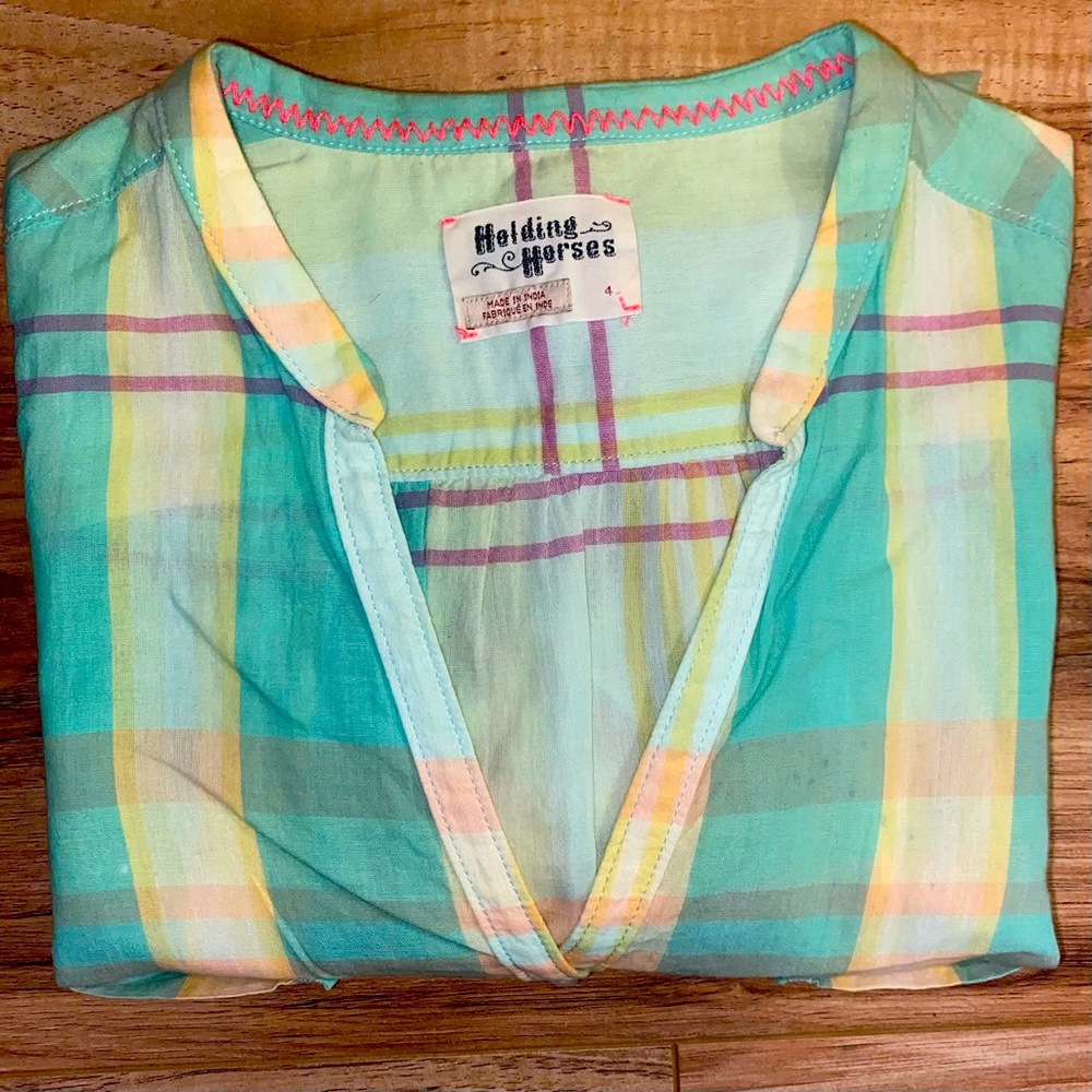 Anthropologie Holding Horses Buttondown